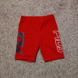 Fila Red Athletic Shorts